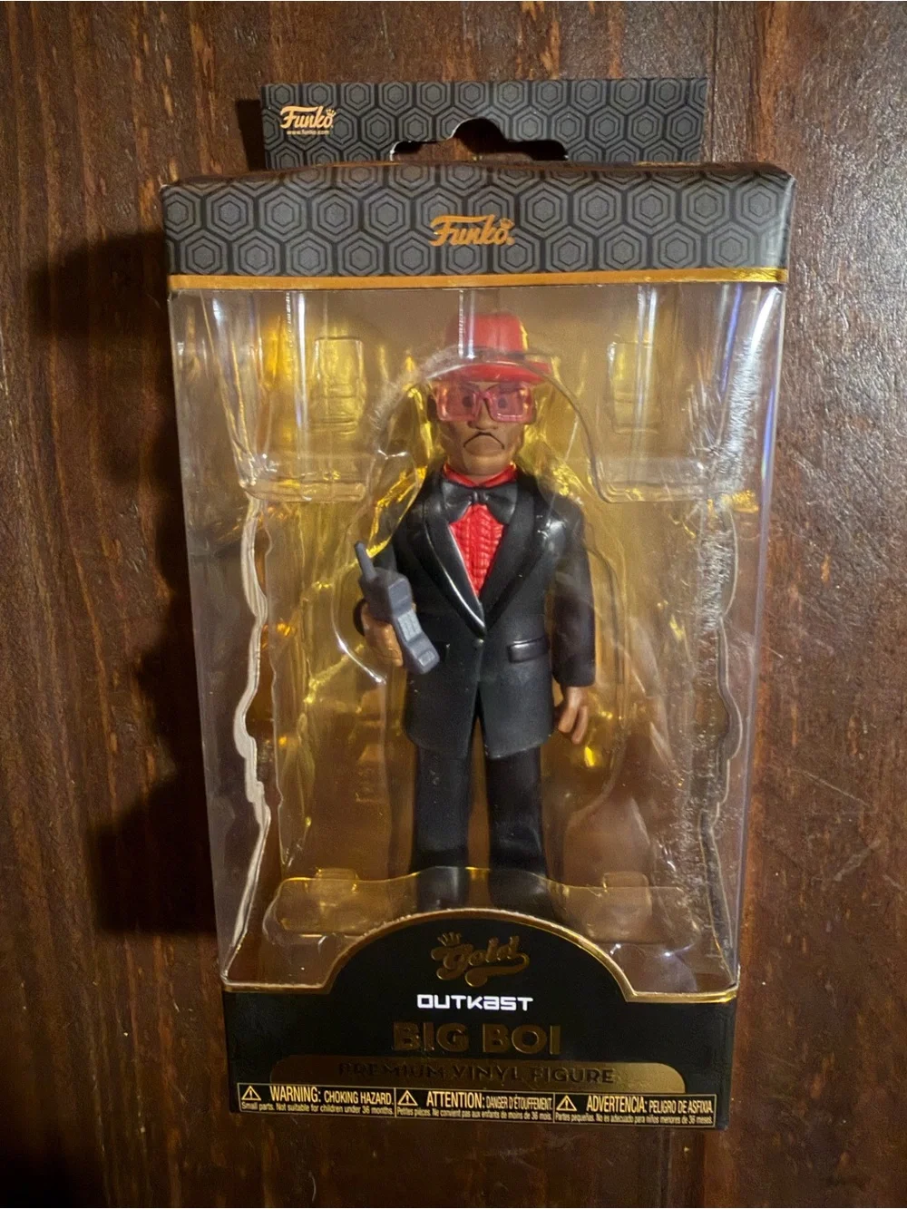 Funko Gold Outkast Big Boi Vinyl Figure - 5”